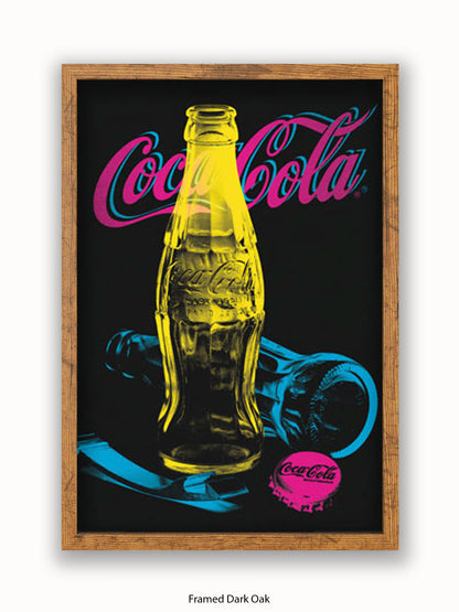 Coca Cola Black Light Poster