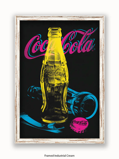 Coca Cola Black Light Poster