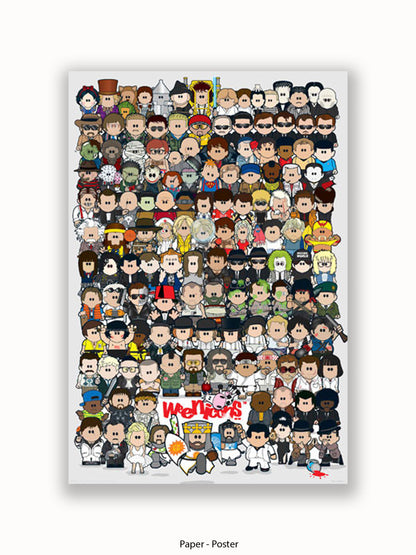 Weeniecons  Film  &  Personalities Poster