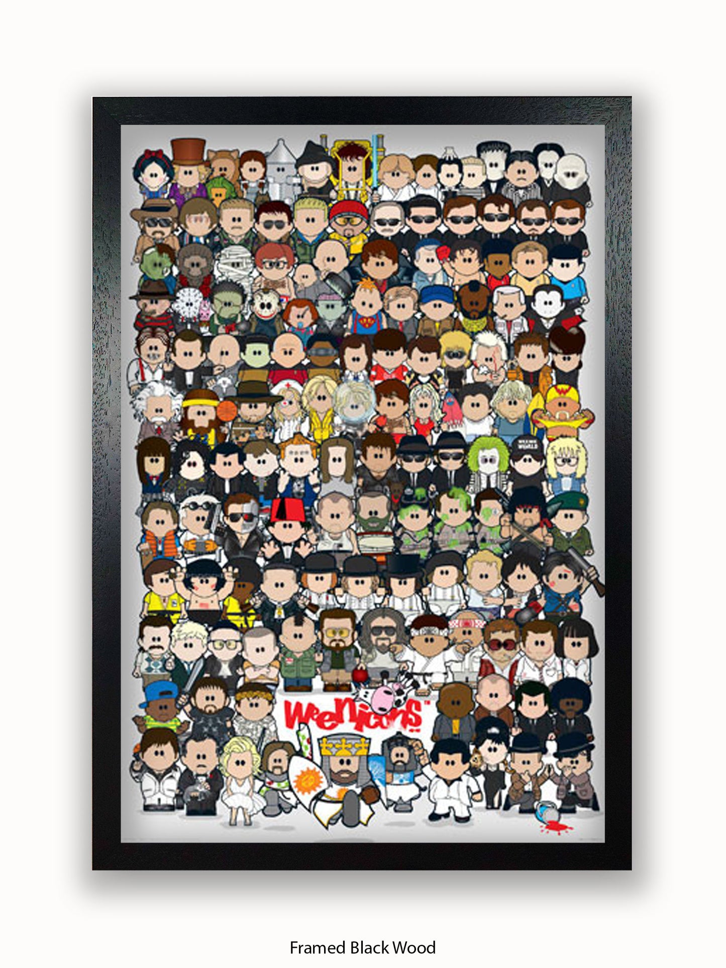 Weeniecons  Film  &  Personalities Poster