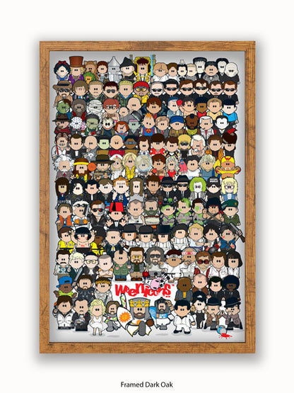 Weeniecons  Film  &  Personalities Poster