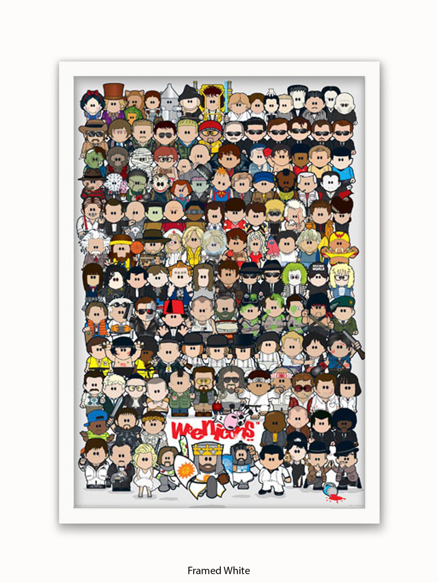 Weeniecons  Film  &  Personalities Poster