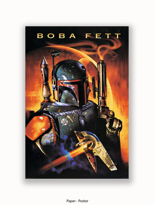 Star  Wars  Bob  Fett Poster