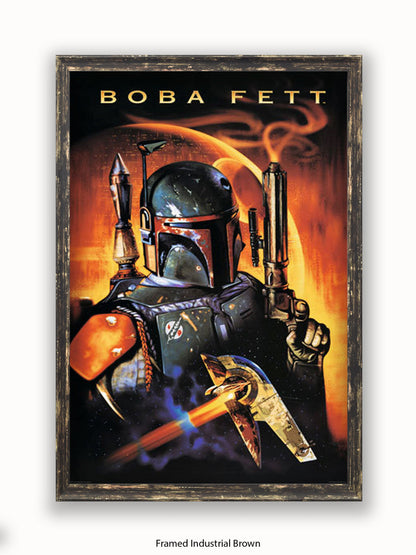 Star  Wars  Bob  Fett Poster