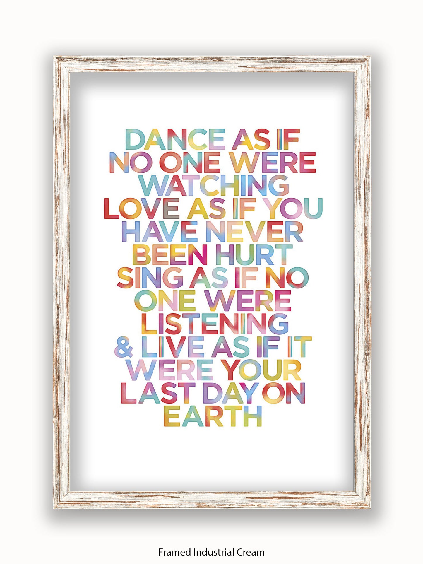 Dance  As  if  it  your  last  day  on  earth Poster