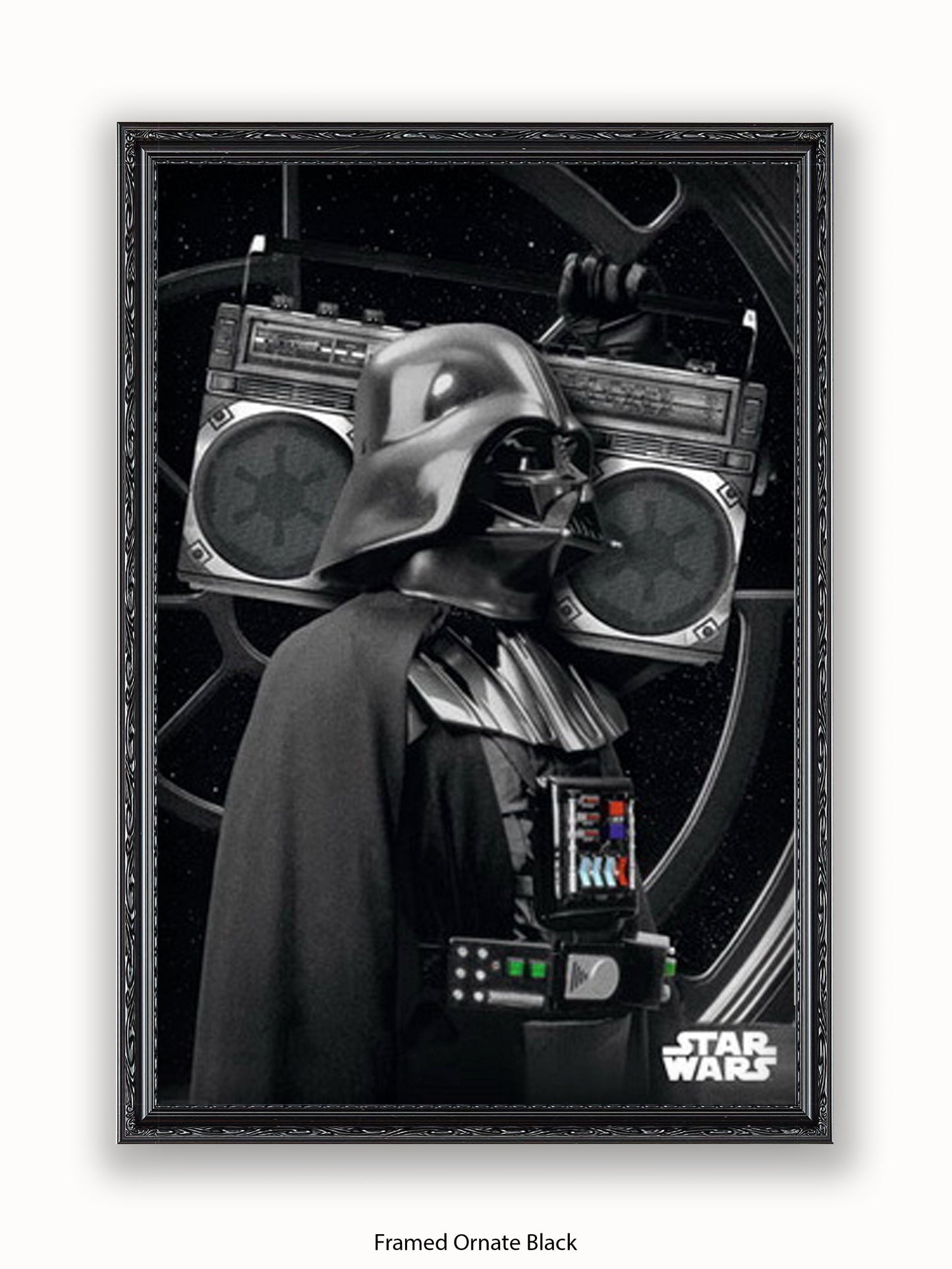 Star Wars Darth Vader Boombox Poster