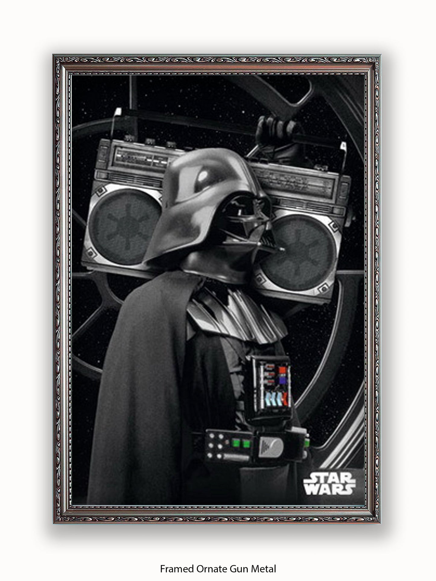 Star Wars Darth Vader Boombox Poster