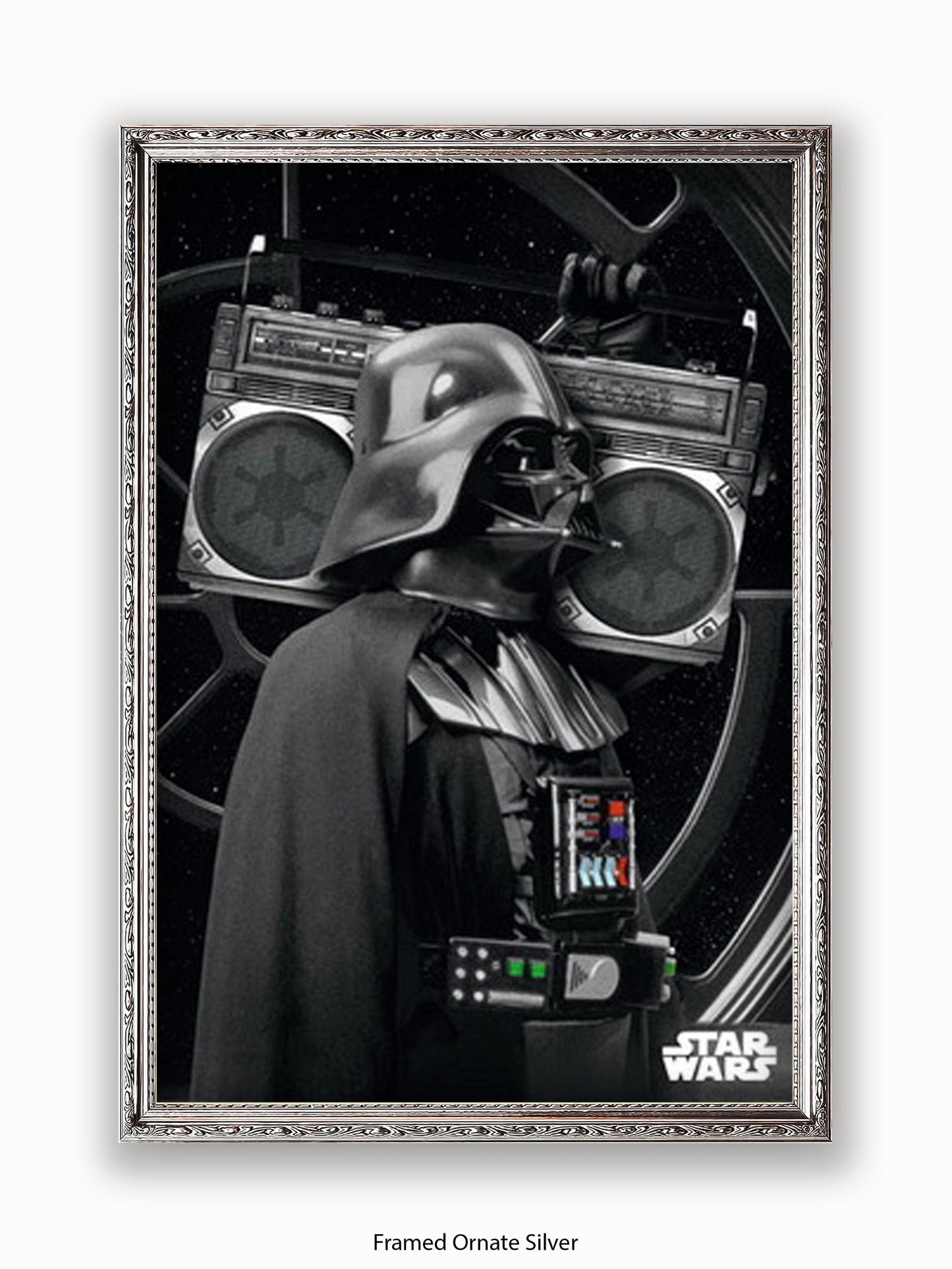 Star Wars Darth Vader Boombox Poster