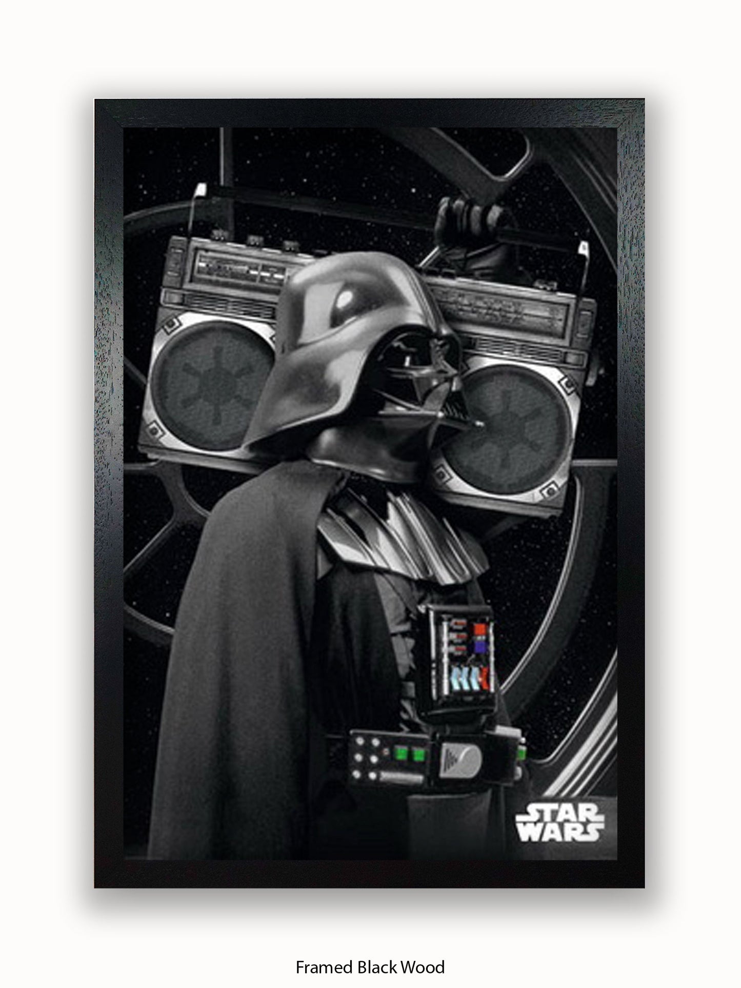 Star Wars Darth Vader Boombox Poster