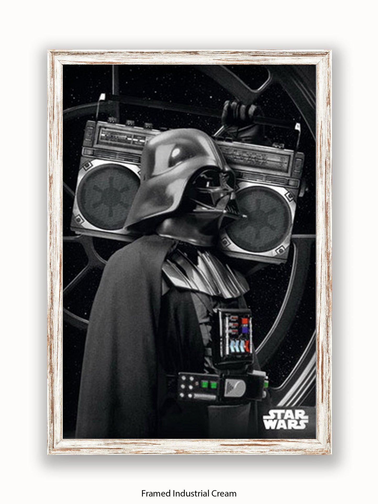 Star Wars Darth Vader Boombox Poster