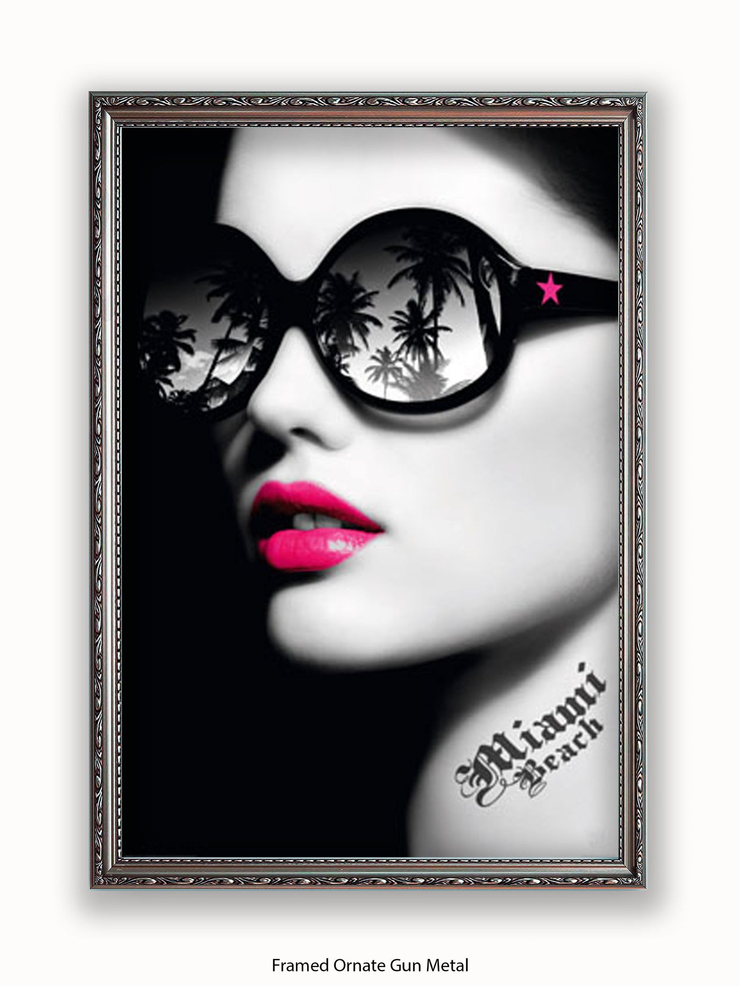 Miami Beach Girl Poster