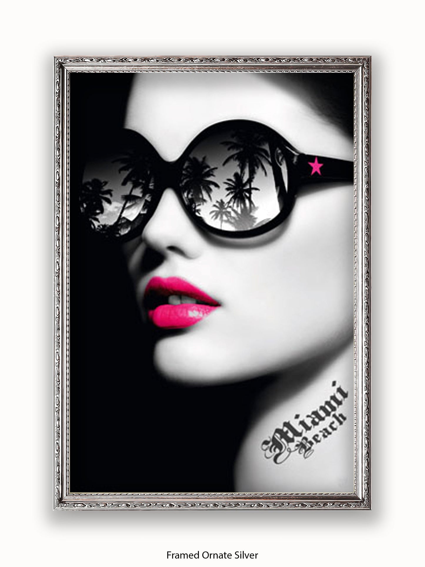 Miami Beach Girl Poster