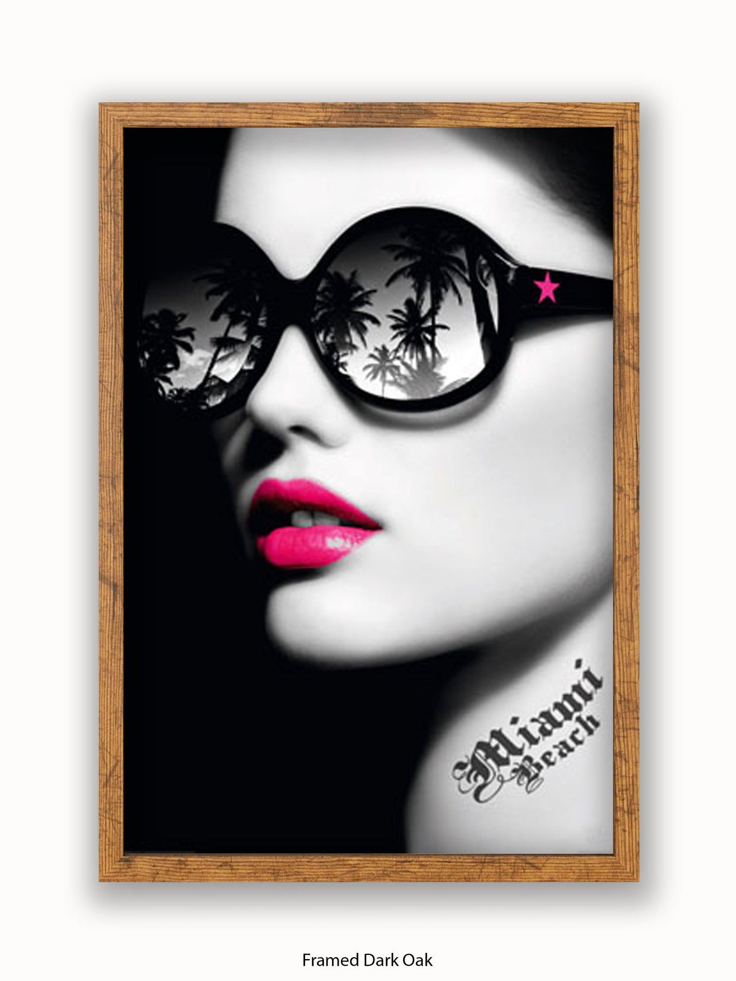 Miami Beach Girl Poster