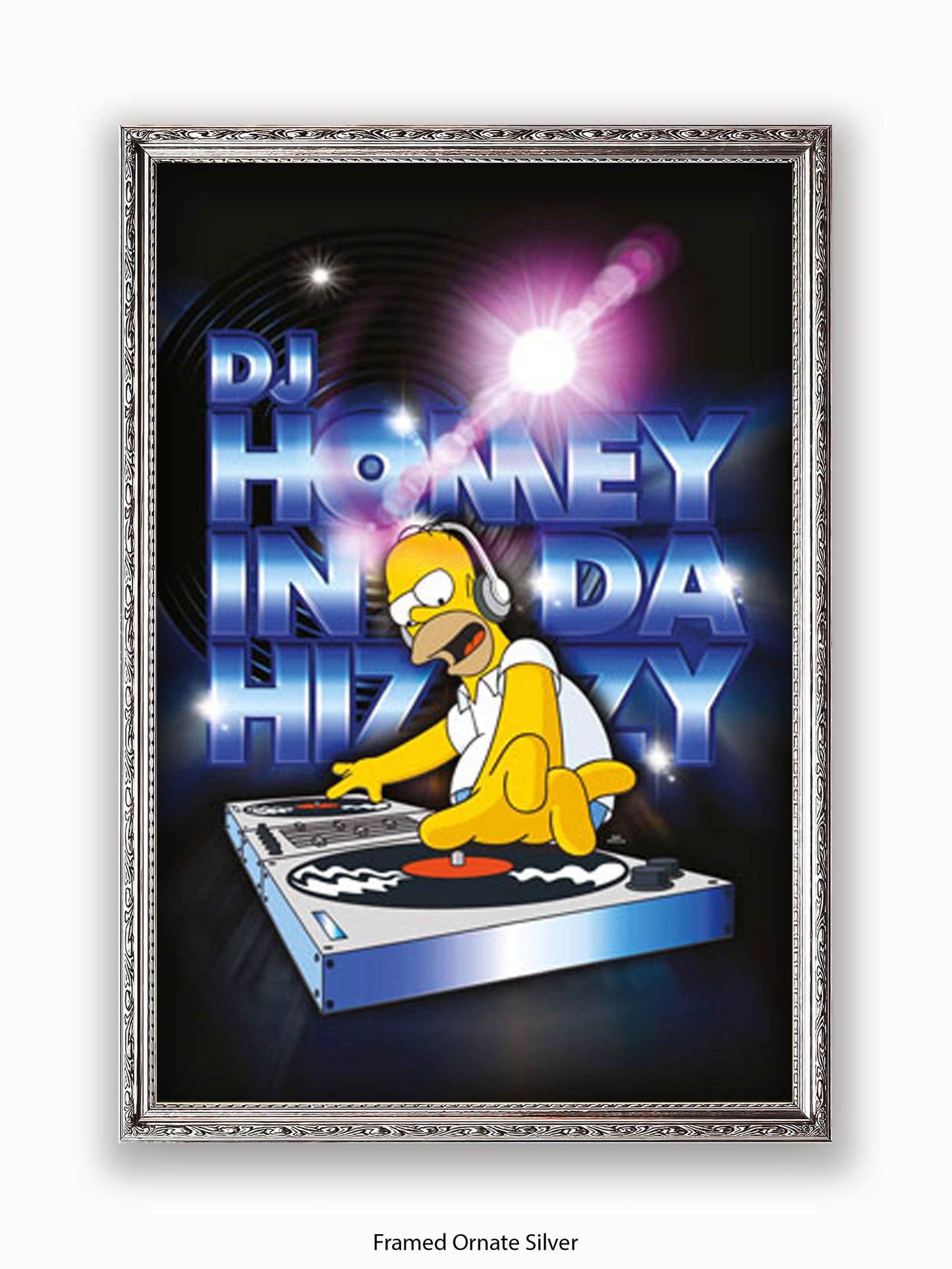 Simpsons  Homer  DJ Poster