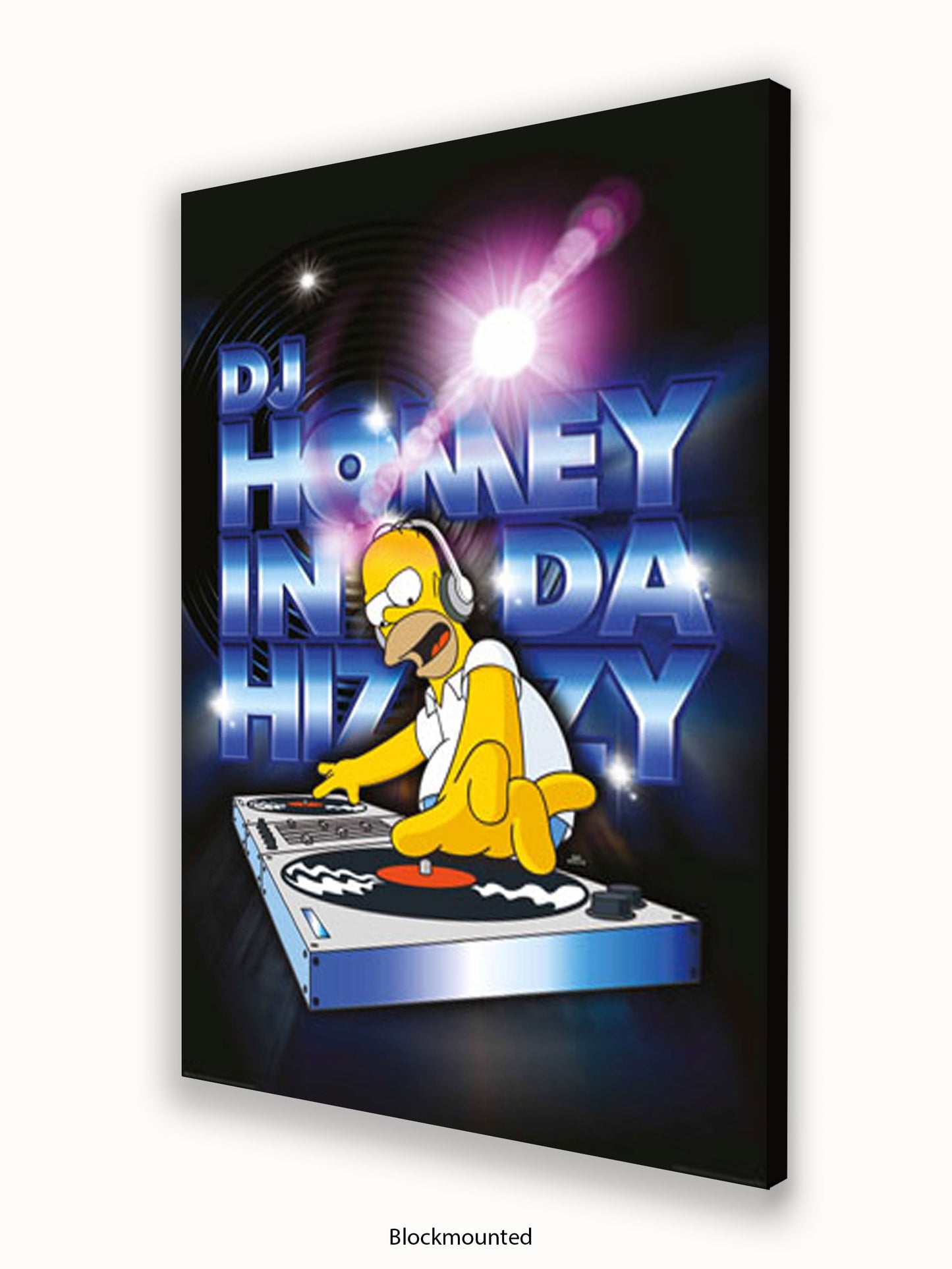 Simpsons  Homer  DJ Poster