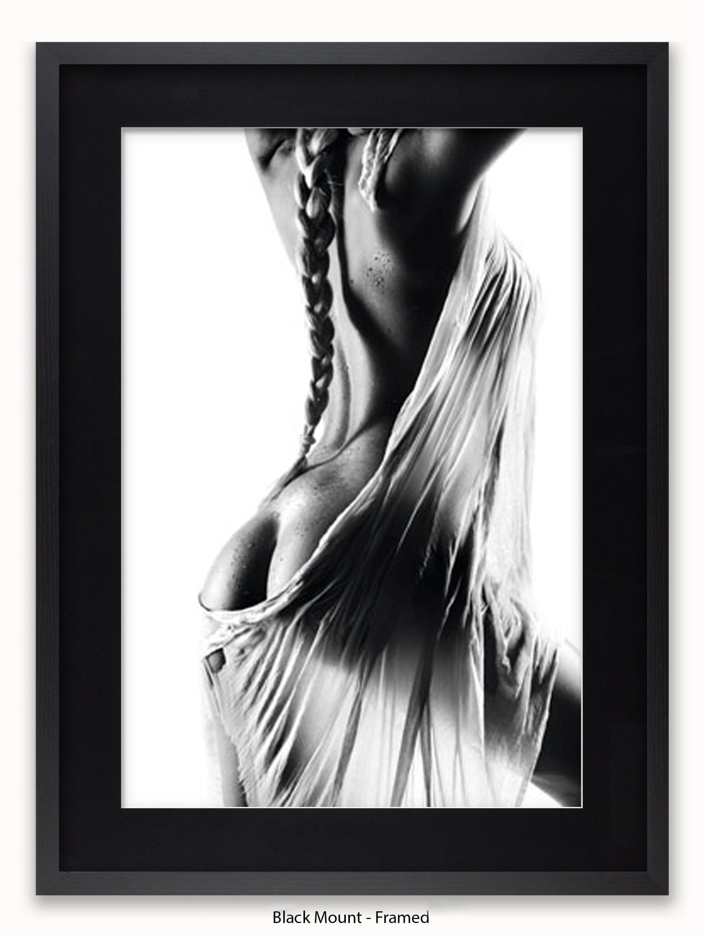 Sexy Pigtail Girl Poster