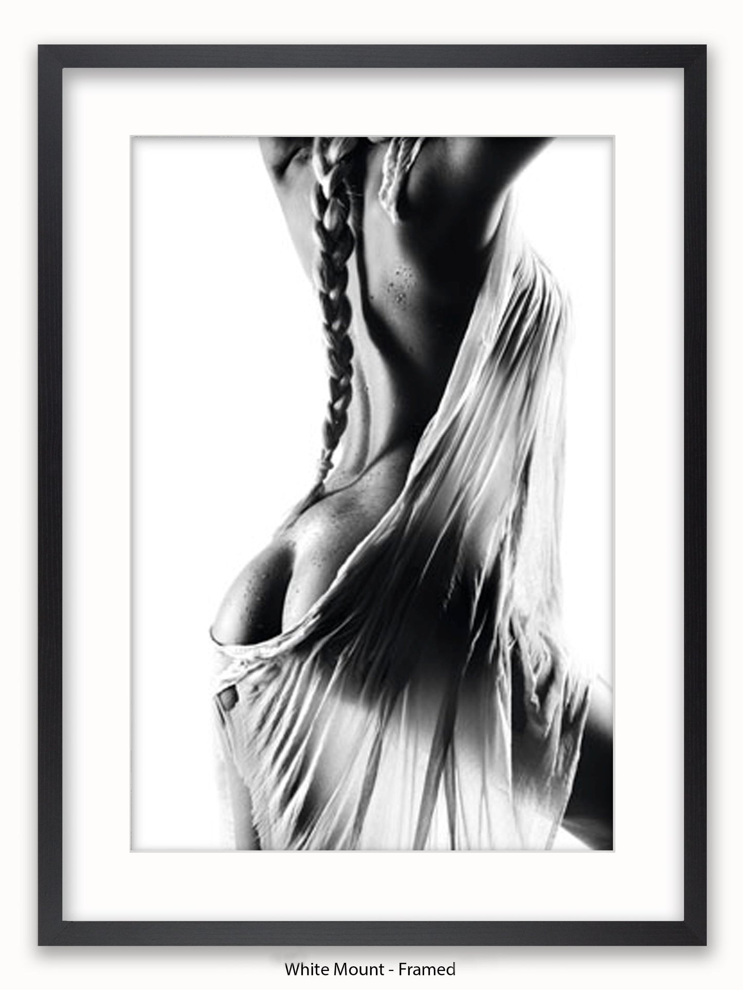 Sexy Pigtail Girl Poster