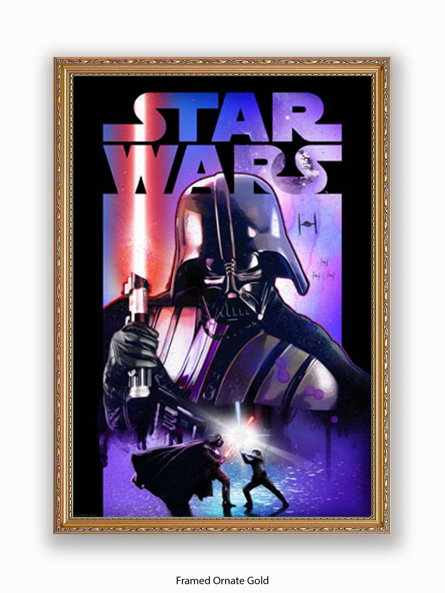 Star Wars Darth Vader Lightsabre Poster