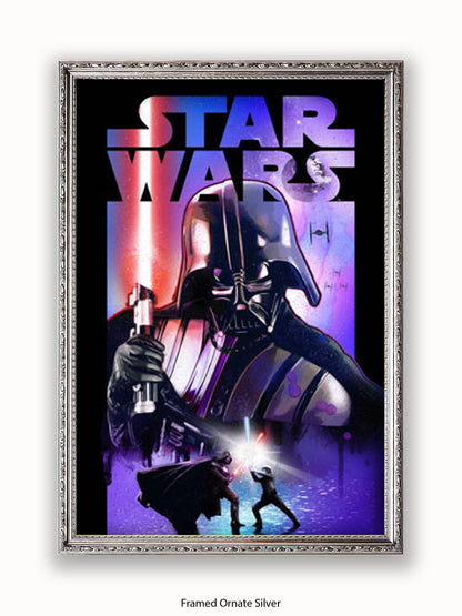 Star Wars Darth Vader Lightsabre Poster