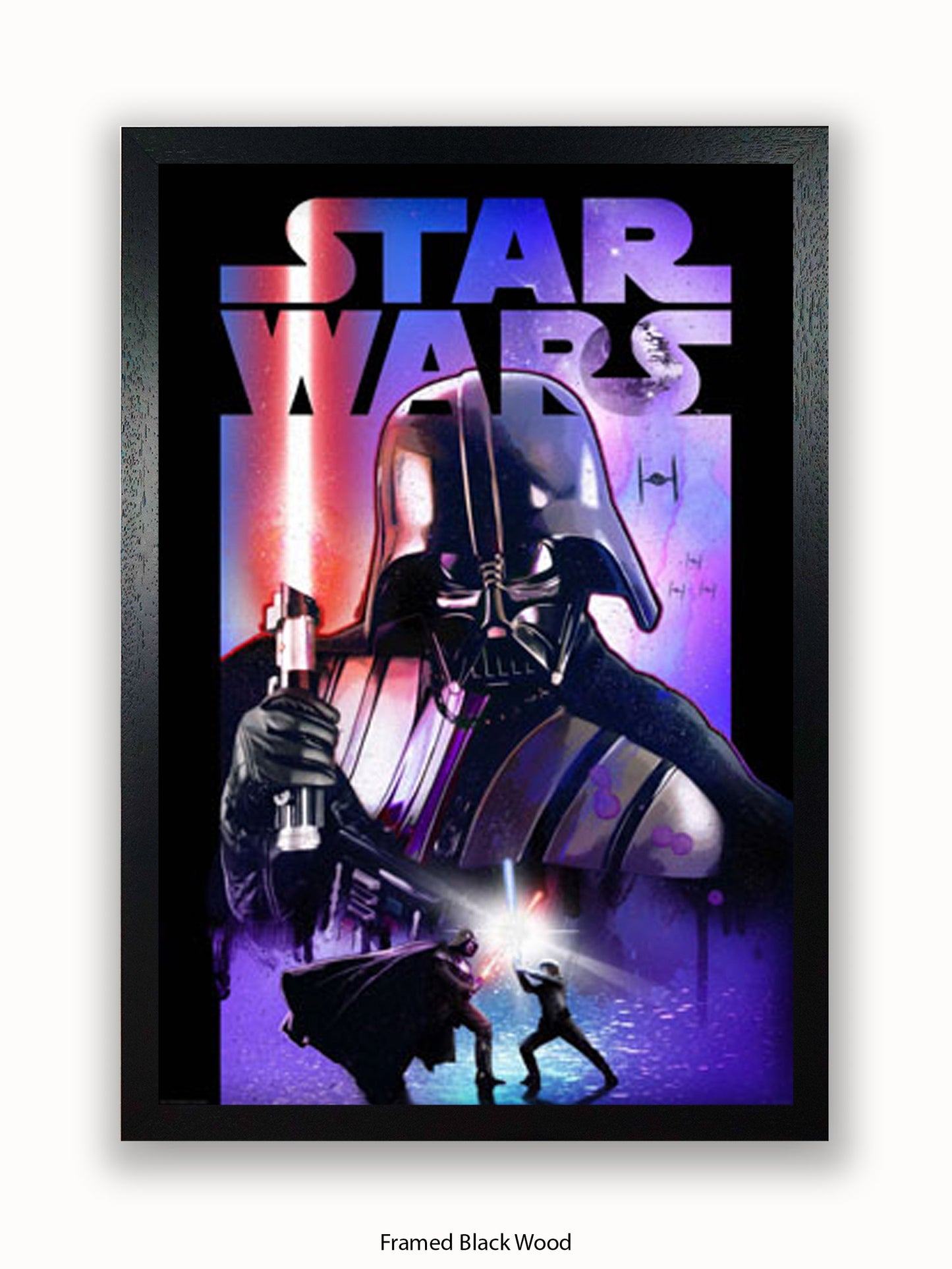 Star Wars Darth Vader Lightsabre Poster
