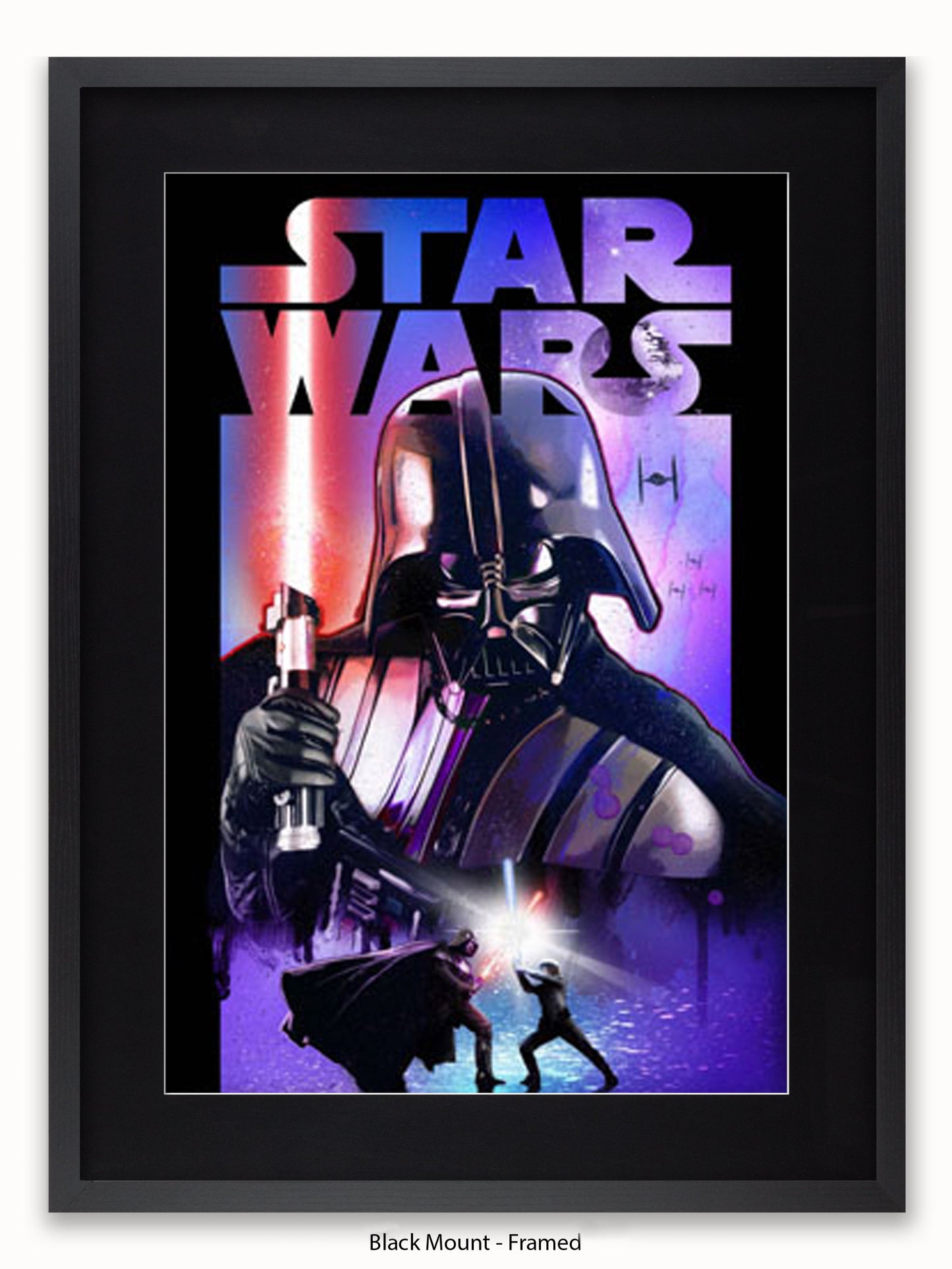 Star Wars Darth Vader Lightsabre Poster