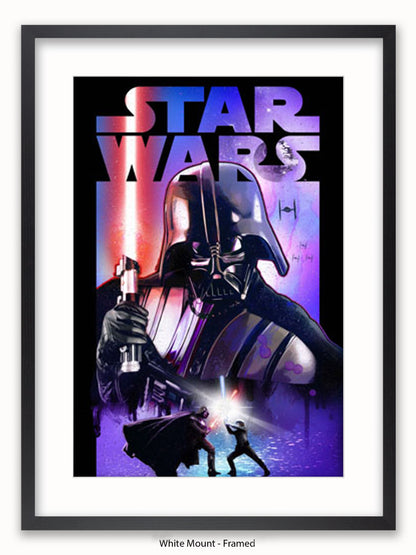 Star Wars Darth Vader Lightsabre Poster