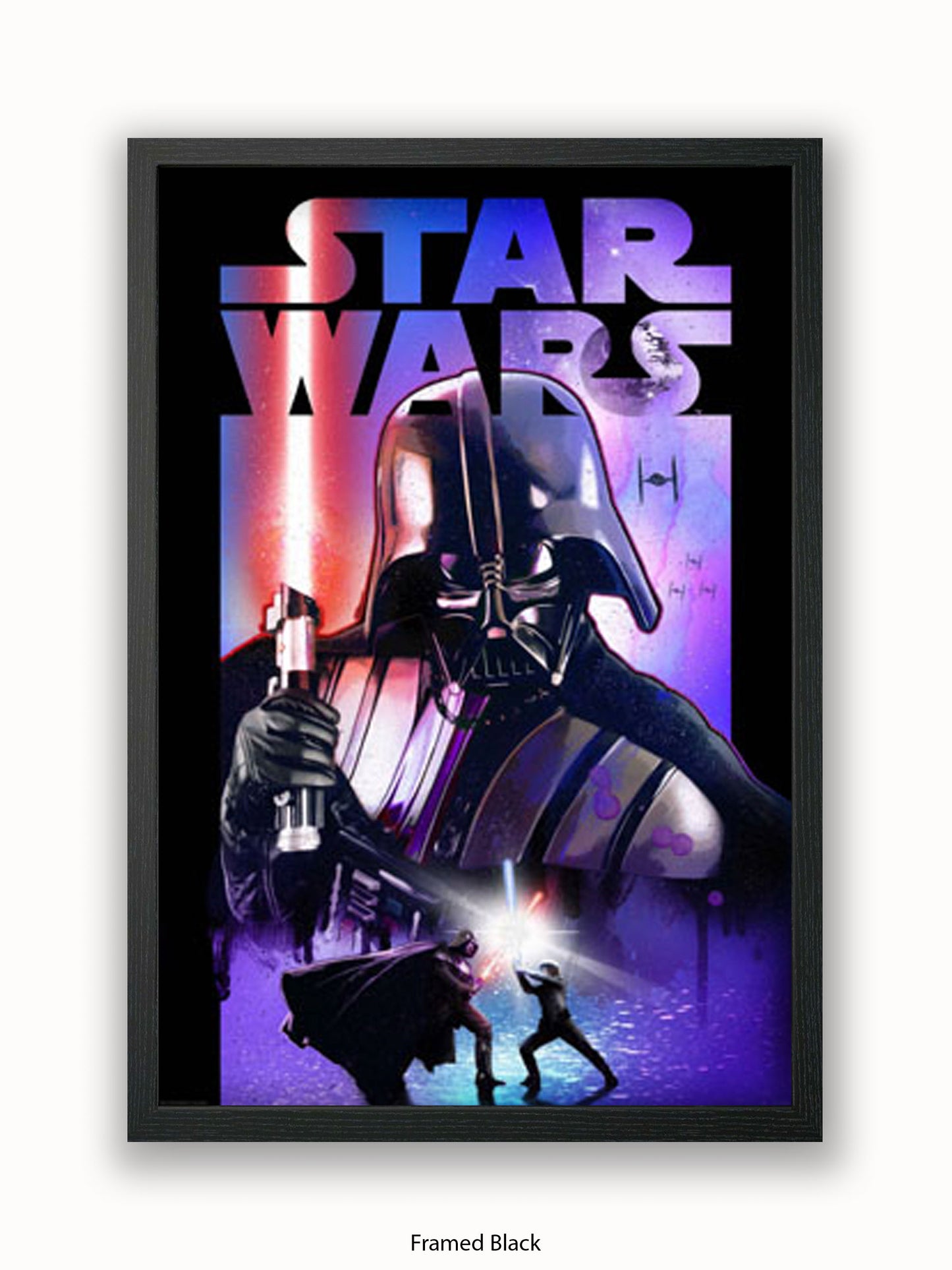 Star Wars Darth Vader Lightsabre Poster