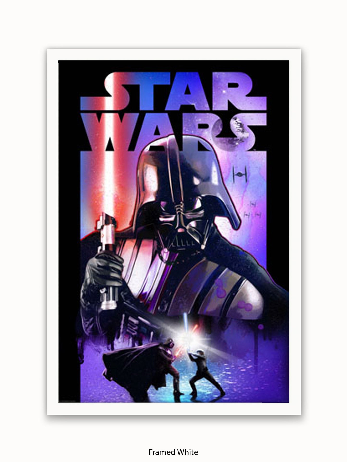 Star Wars Darth Vader Lightsabre Poster