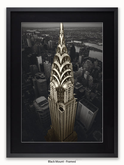New York Chrysler Buiding Poster