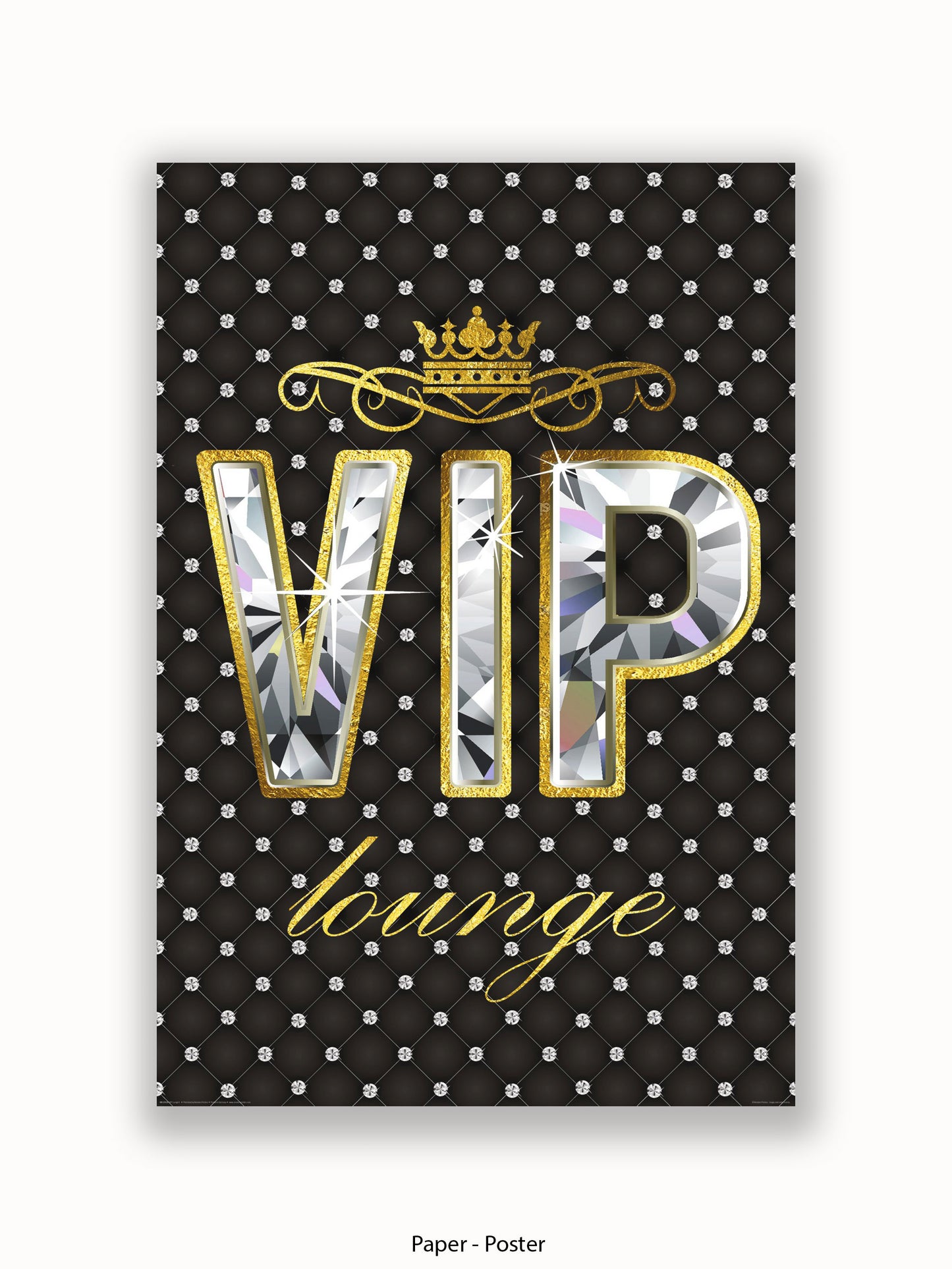 VIP Lounge II Bling Poster