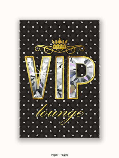 VIP Lounge II Bling Poster