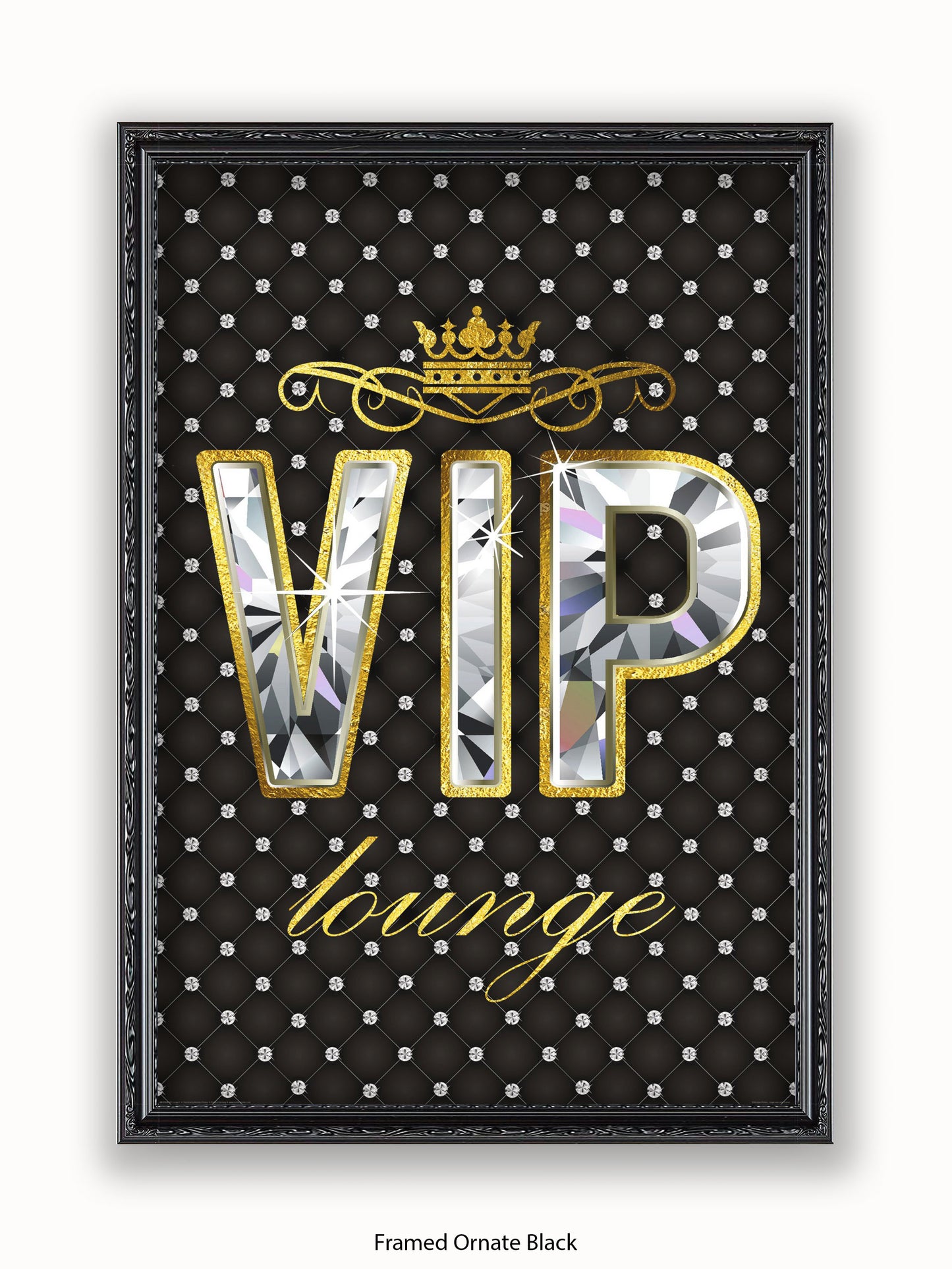 VIP Lounge II Bling Poster
