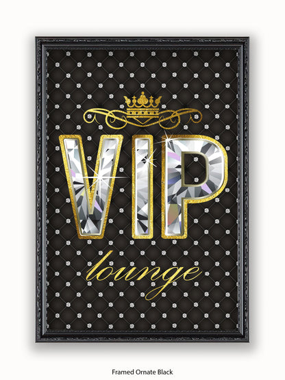 VIP Lounge II Bling Poster