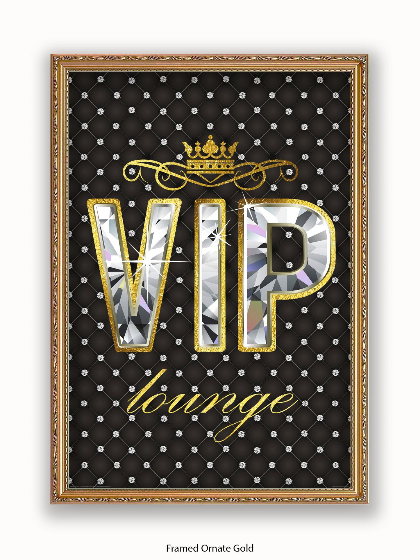 VIP Lounge II Bling Poster