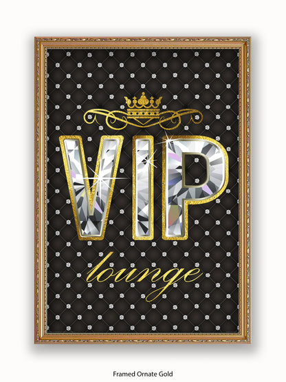 VIP Lounge II Bling Poster
