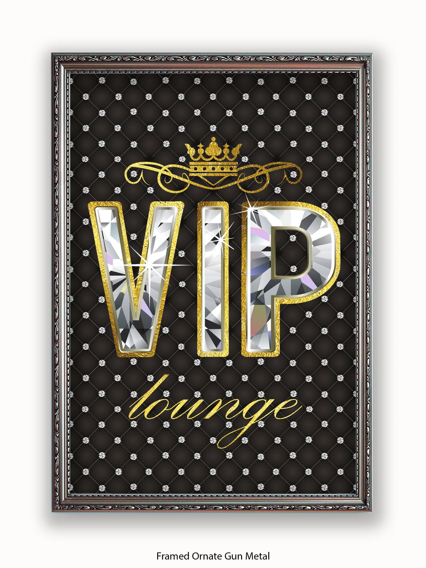 VIP Lounge II Bling Poster