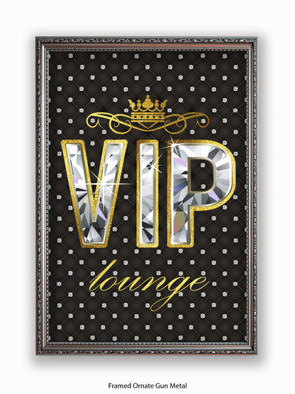 VIP Lounge II Bling Poster
