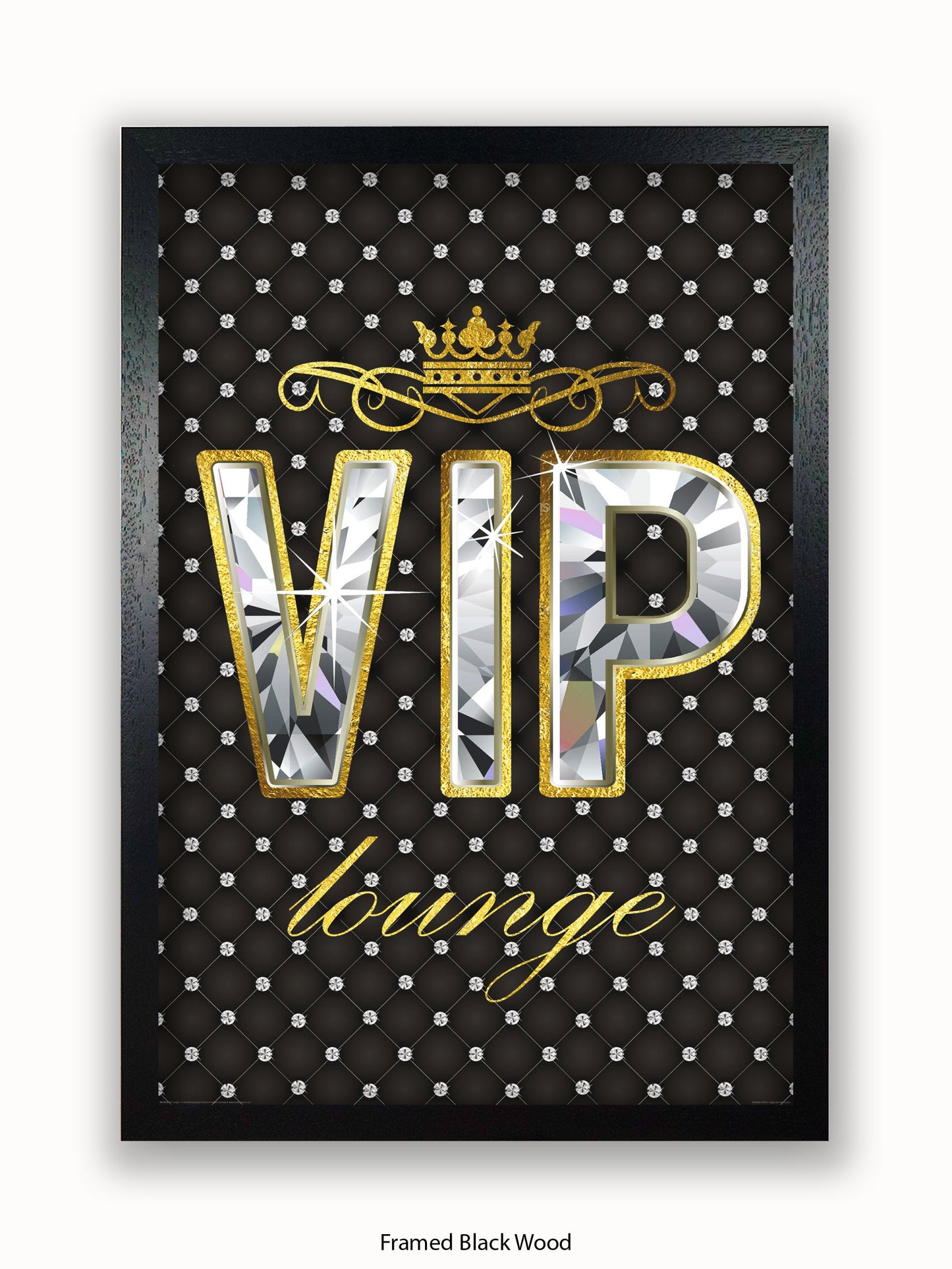 VIP Lounge II Bling Poster