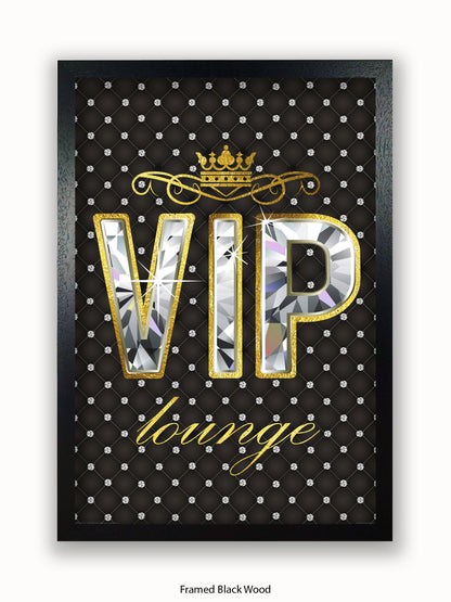 VIP Lounge II Bling Poster