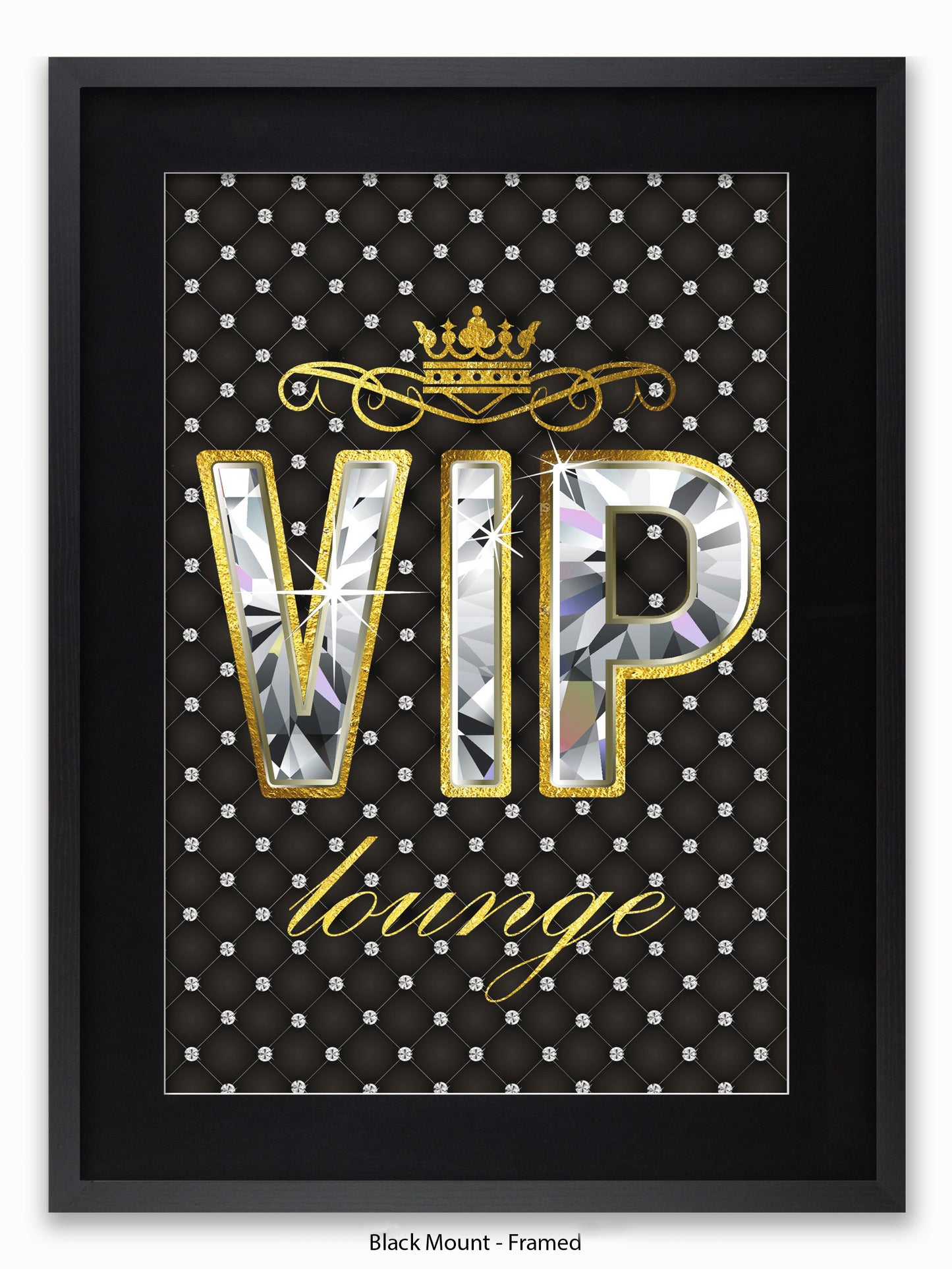 VIP Lounge II Bling Poster