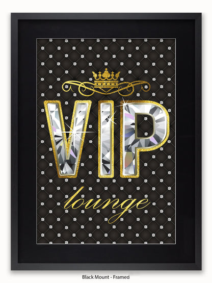 VIP Lounge II Bling Poster