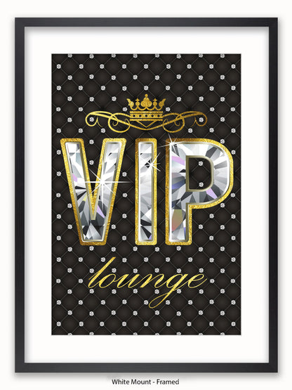 VIP Lounge II Bling Poster