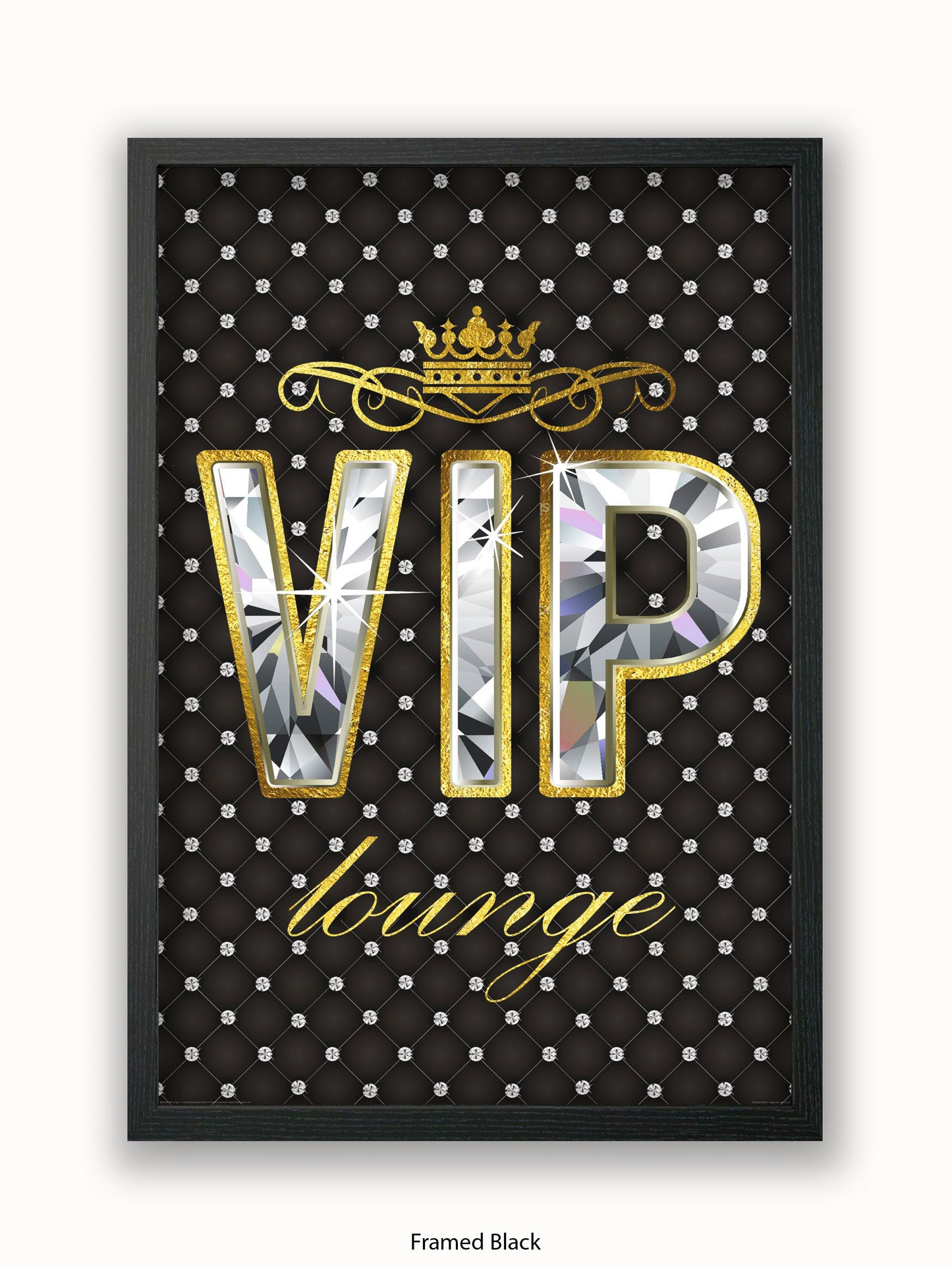 VIP Lounge II Bling Poster
