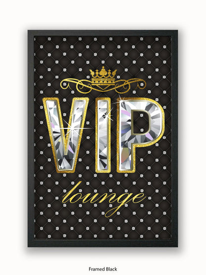 VIP Lounge II Bling Poster