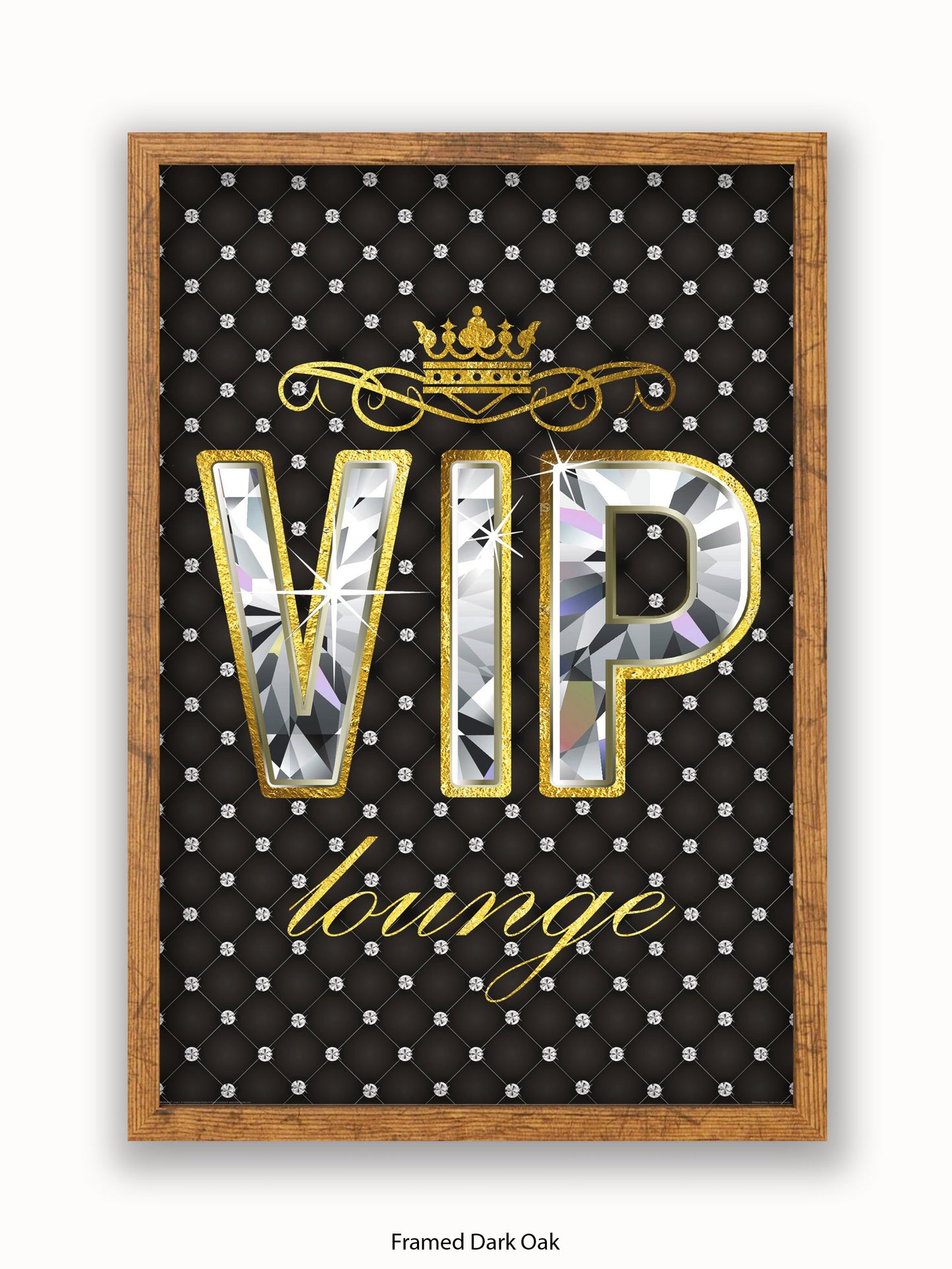 VIP Lounge II Bling Poster