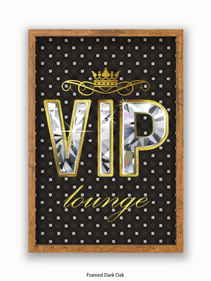 VIP Lounge II Bling Poster