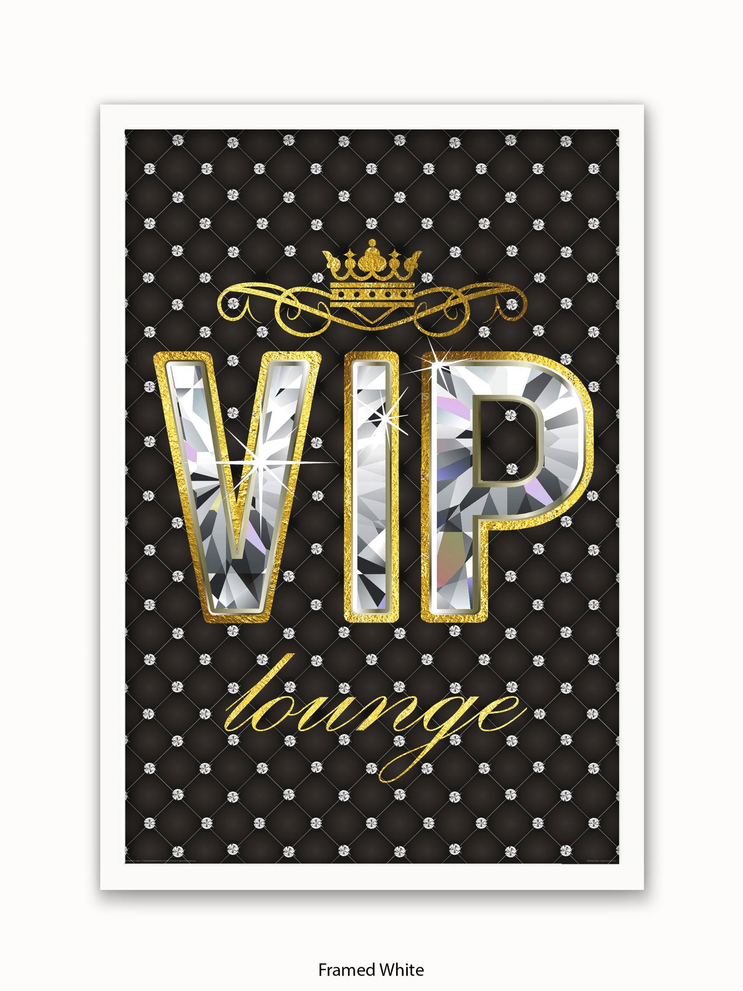 VIP Lounge II Bling Poster