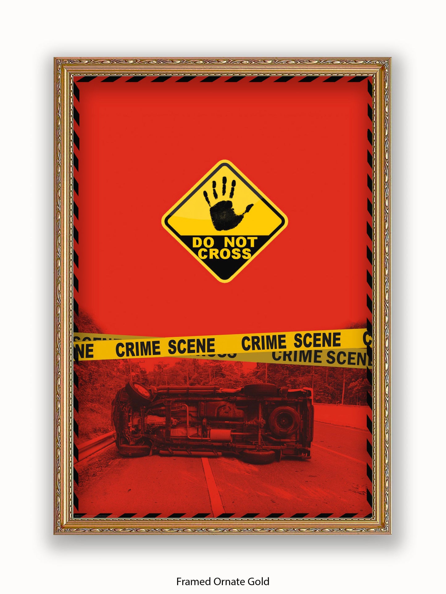 Do Not Cross Police Tape Poster