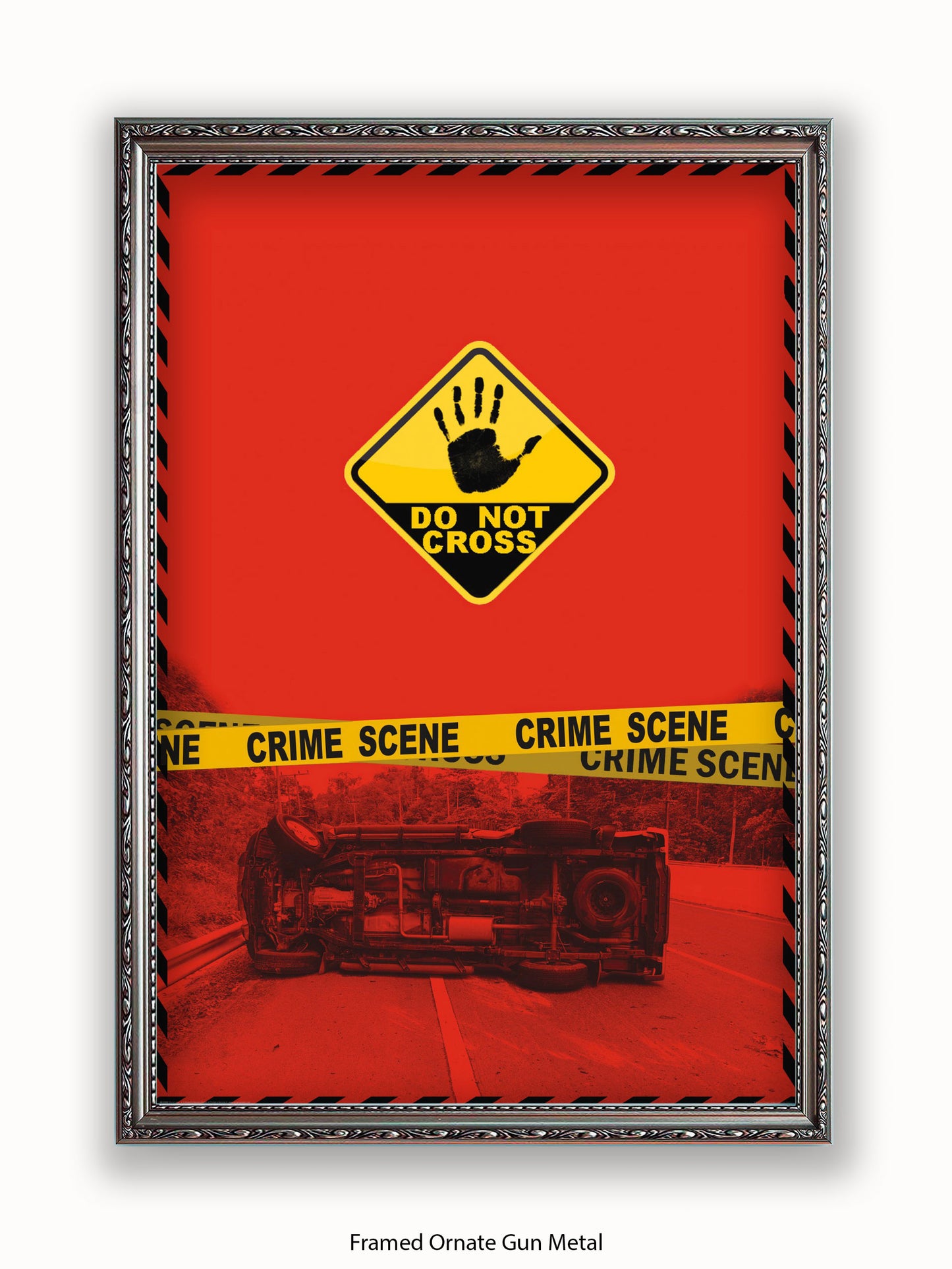 Do Not Cross Police Tape Poster