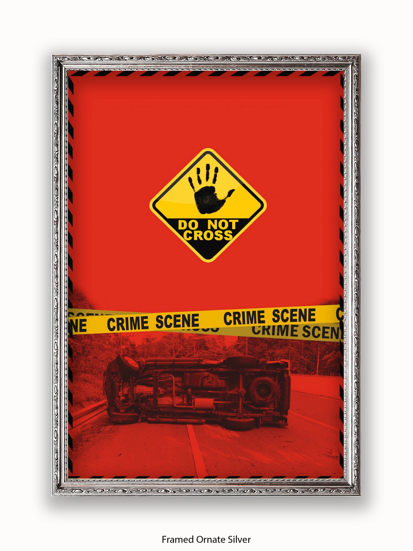 Do Not Cross Police Tape Poster